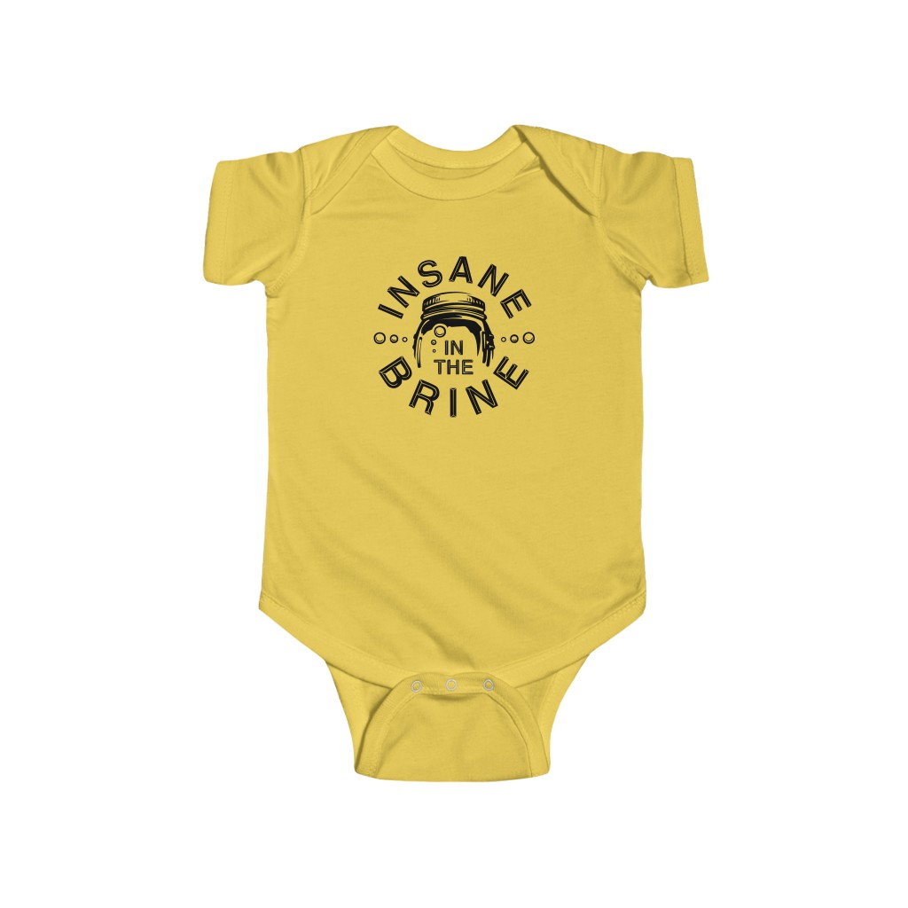 Infant Baseball Fine Jersey Bodysuit –