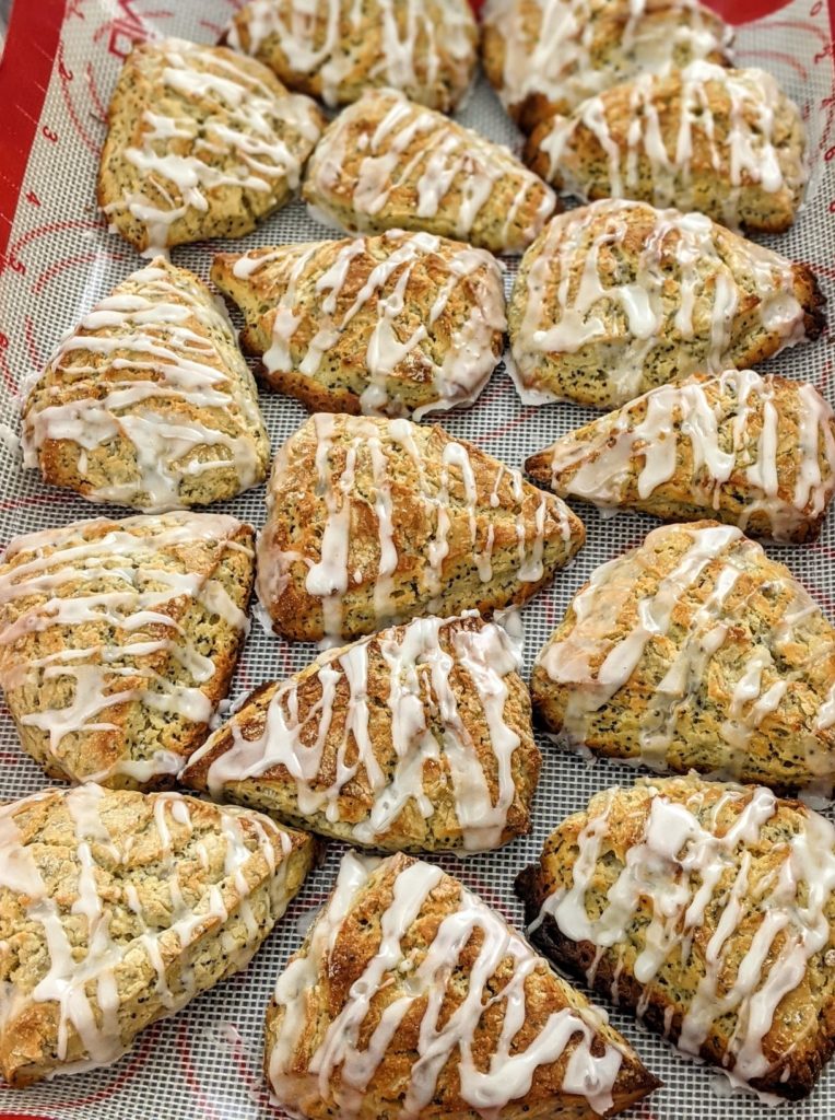 Lavender and Lemon Mini Scones