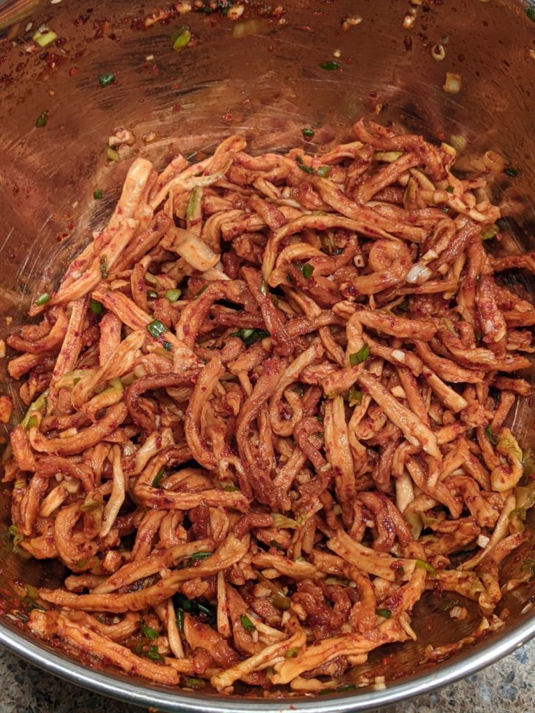 Seasoned Dried Radish (Mumallaengi-Muchim) - Insane in the Brine