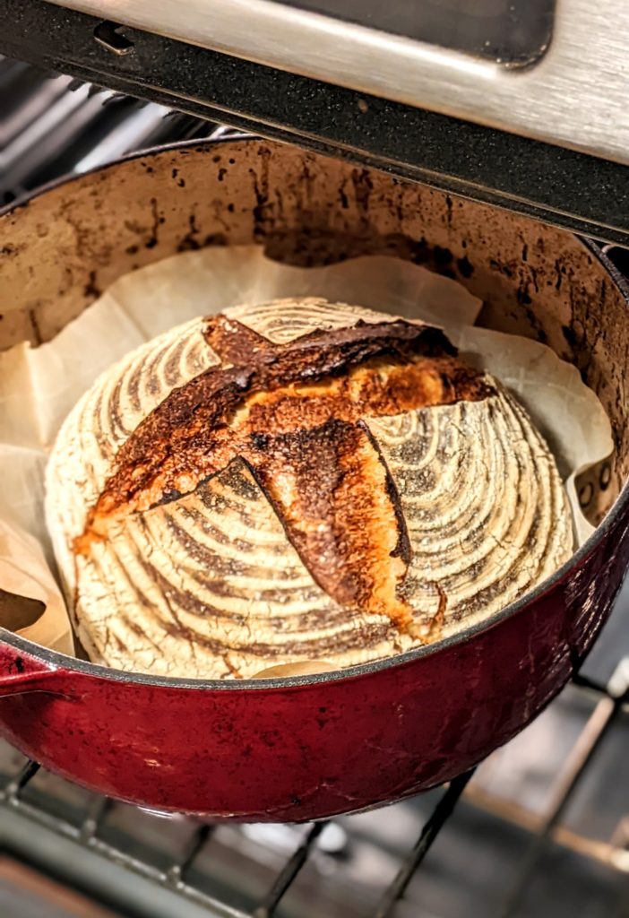 Dutch Oven Sourdough - Lavender and Lime